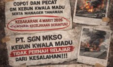 KMMB-SU Tanggapi Klarifikasi PT SGN, Dinilai Penuh Alasan dan Kebohongan