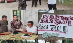 KMMB-SU Gelar Aksi Terkait Kebakaran Lahan Penyebab Kecelakaan Tol Langkat–Binjai, Kecam Dugaan Suap Oknum Karyawan PT SGN