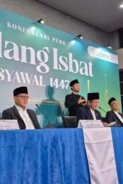 Pemerintah Tetapkan Idul Fitri 1447 H Jatuh pada Sabtu, 21 Maret 2026