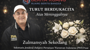 Zulmansyah Sekedang Wafat, Dunia Pers Nasional Kehilangan Tokoh Penting