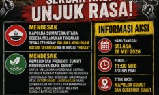 KMMB Sumut dan BAKAR Langkat Serukan Aksi Unjuk Rasa, Sampaikan Lima Tuntutan