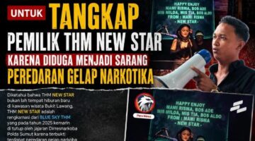 FORPEDA Langkat Desak Polisi Selidiki Dugaan Peredaran Narkotika di THM NEW STAR