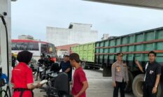 Polres Labuhanbatu Selatan Pastikan Stok BBM Aman, Wakapolres Turun Langsung Cek SPBU Kotapinang