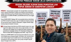 SP2D Dugaan Pungli Pupuk Subsidi Terbit, KMMB Sumut Desak Penyidik Periksa Mantan Kepala BPP Secanggang dan Direktur CV Putri Bumi Sriwijaya
