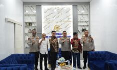 Jalin Sinergitas, Kapolres Langkat Silaturahmi dengan Ricky Anthony