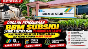 DUGAAN KETIDAKSESUAIAN KONTRAK SOLAR NON-SUBSIDI DI PEMBIBITAN KEBUN SEI SILAU, MASYARAKAT DESAK SPI DAN APH TURUN TANGAN!
